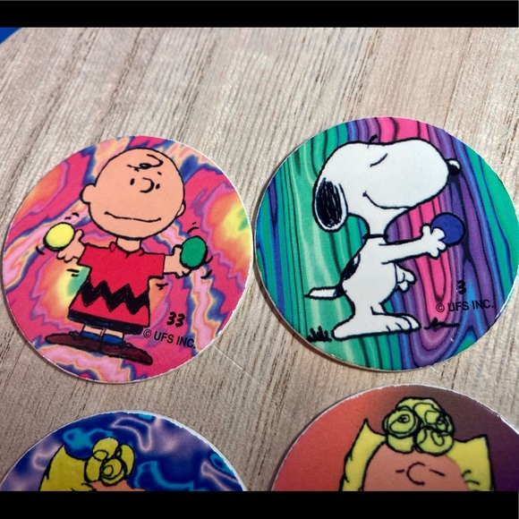 Vintage 90s Pogs Collection | Peanuts | Charlie Brown - Picture 5 of 8